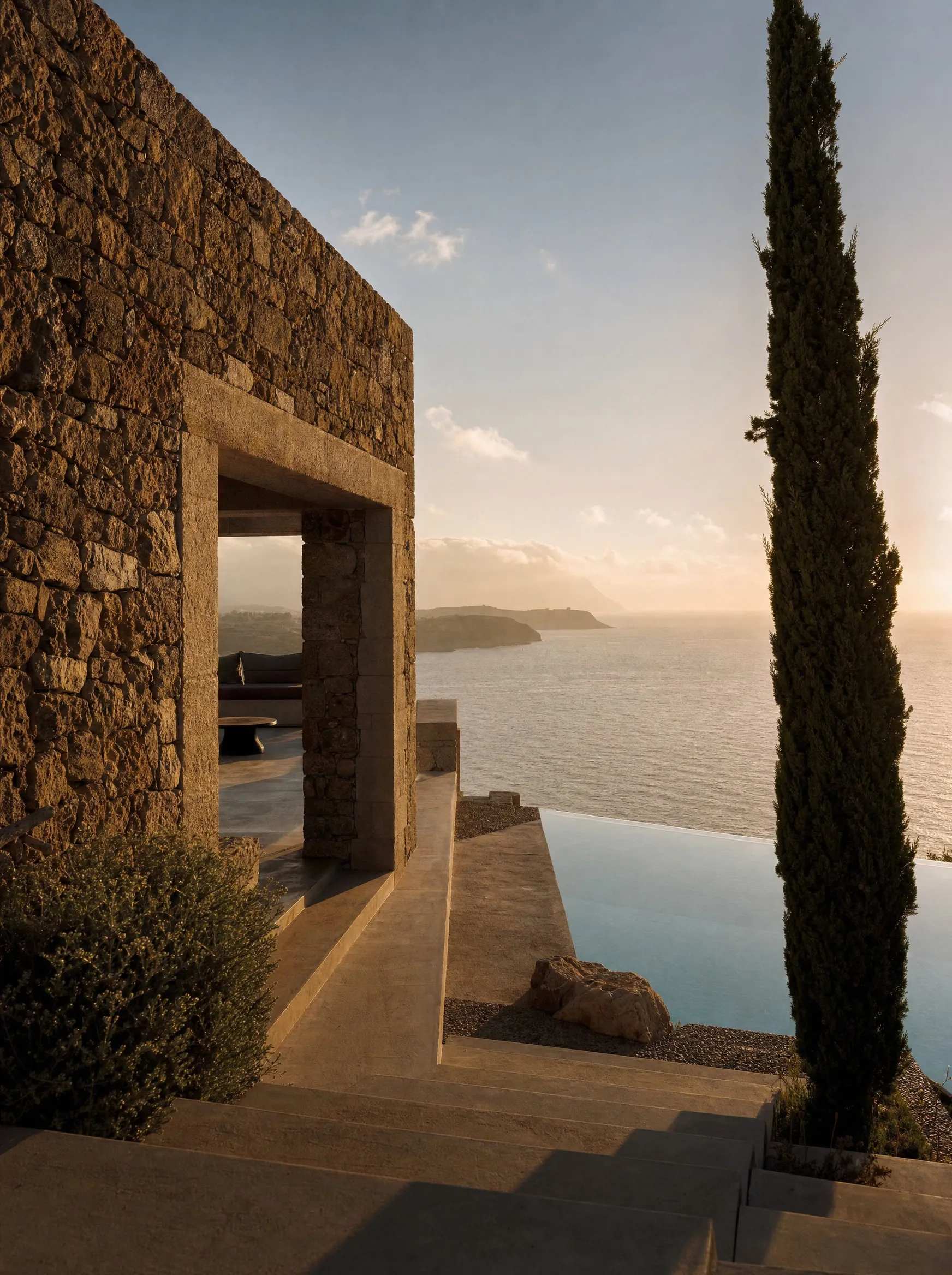 Exklusive Villa mit Pool und Meerblick auf Kreta